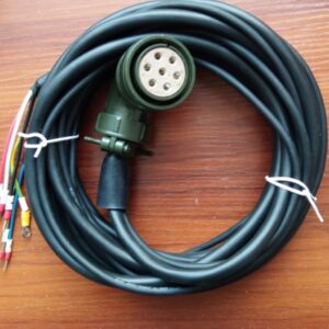 Stock, Servo Cable for Yaskawa Motor SGMGH-13ACA61C and SGMGH-20ACA61C, 5meters