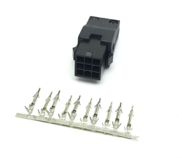 Stock, Servo Connector, VW3M8121, ASDBCAEN0000, 9Pin Female Connector + Terminal