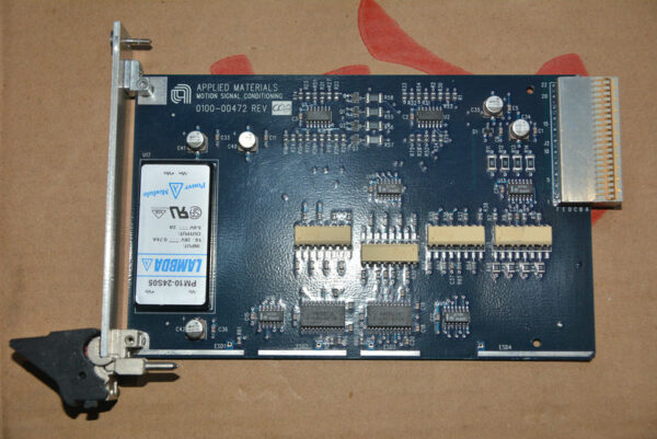 Stock, APPLIED MATERIALS, Motion Signal Conditioning, 0100-00472, REV 002, Used