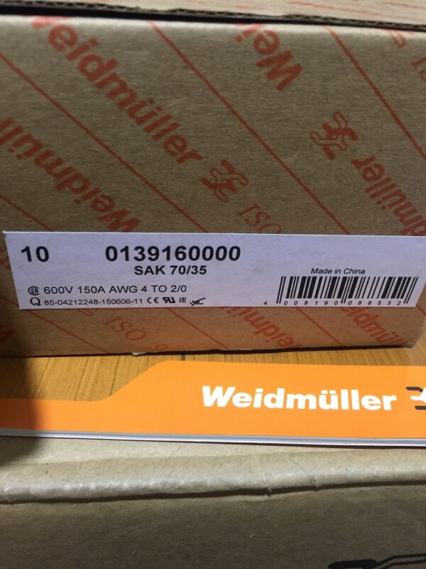 Stock, SAK 70/35, Weidmuller, 0139160000