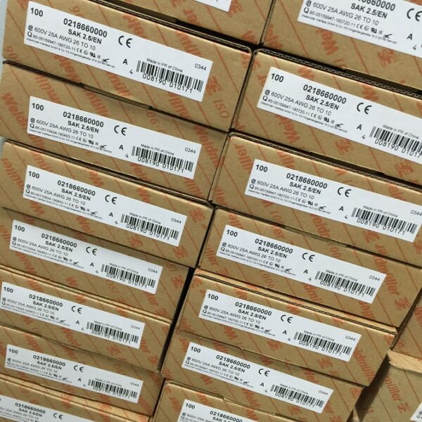 Stock, SAK2.5/EN,  Weidmuller, 0218660000 - 图片 2