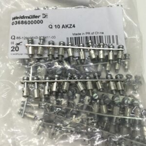 Stock, Q10AKZ4, Weidmuller,  0368600000