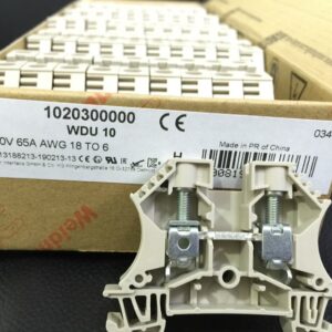 Stock, WDU 10mm, Weidmuller, 1020300000