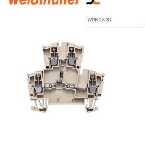Stock, WDK 2.5 2D, Weidmuller,  1023500000