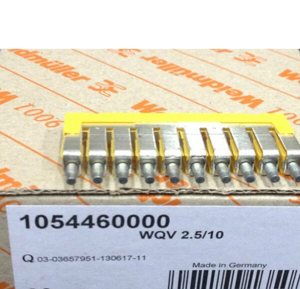 Stock, WQV 2.5/10, Weidmuller, 1054460000