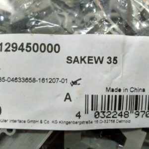 Stock, SAKEW35, Weidmuller, 1129450000