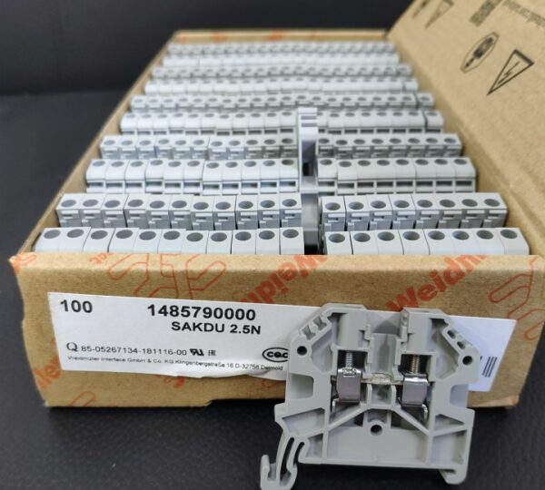 Stock, SAKDU 2.5N, Weidmuller, 1485790000
