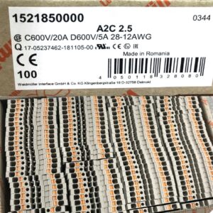 Stock, A2C 2.5, Weidmuller, 1521850000