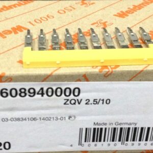 Stock, ZQV 2.5/10, Weidmuller, 1608940000