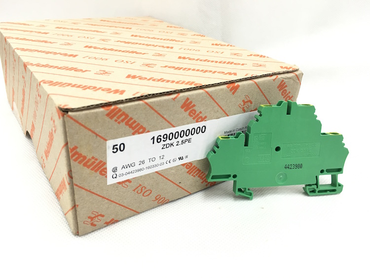 Stock, ZDK 2.5PE, Weidmuller, 1690000000