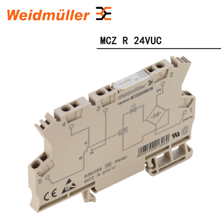 Stock, MCZ R 24VUC, Weidmuller, 8390590000