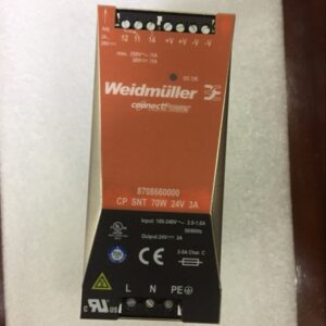 Stock, CP SNT 70W 24V 3A, Weidmuller,  8708660000