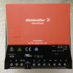 Stock, CP SNT 250W 24V 10A, Weidmuller, 8708680000