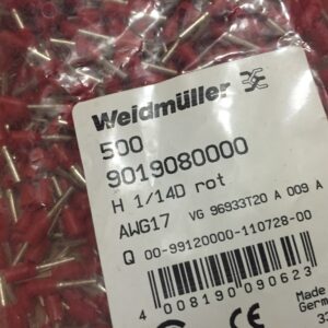 Stock, H1.0/14D R, Weidmuller, 9019080000