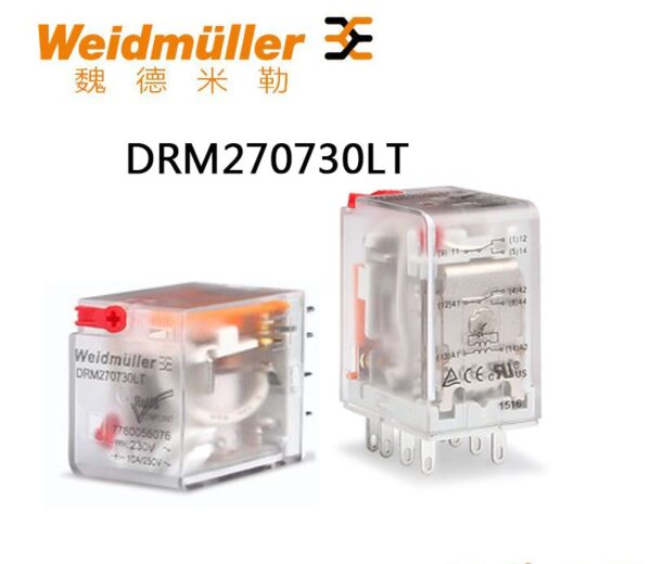 Stock, Relay, Weidmuller, DRM270730LT, 7760056076