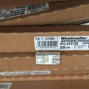 Stock, 4058630000, Weidmuller, RCL424730