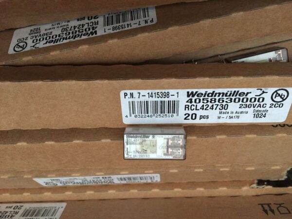 Stock, 4058630000, Weidmuller, RCL424730