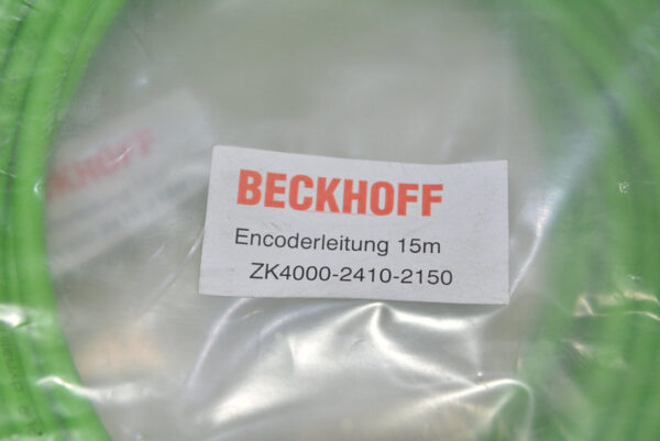 Stock, BECKHOFF Encoder Cable,  ZK4000-2410-2150, 15meters, New - 图片 2