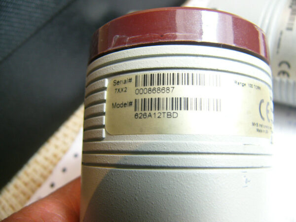 Stock, MKS MANOMETER, 626A12TBD 100 Torr, Used - 图片 3