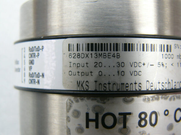 Stock, MKS, 628DX13MBE4B, 1000mbar, Used - 图片 2