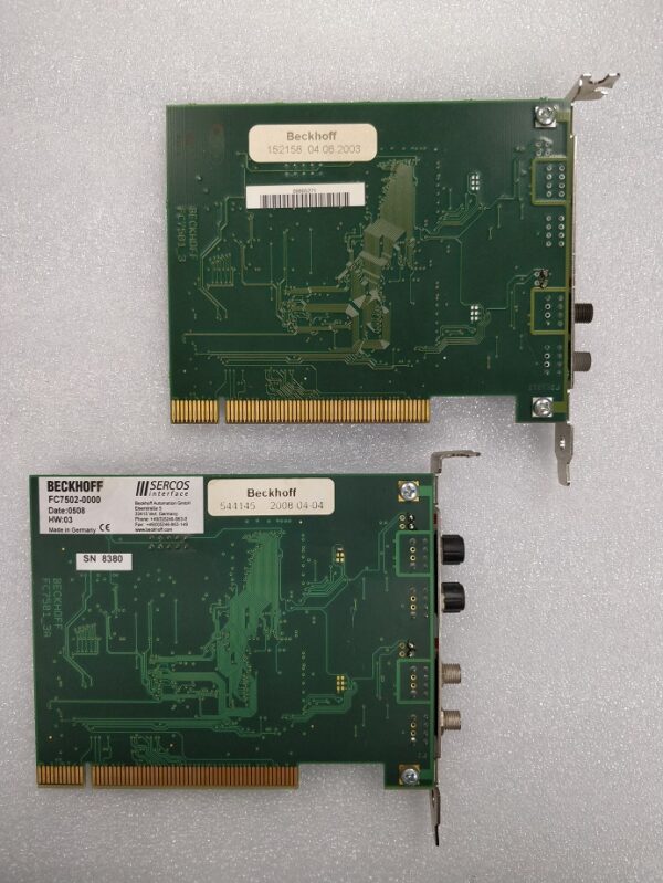 Stock, BECKHOFF,  FC7501-3, FC7501-3A, FC7502-0000, Used - 图片 3