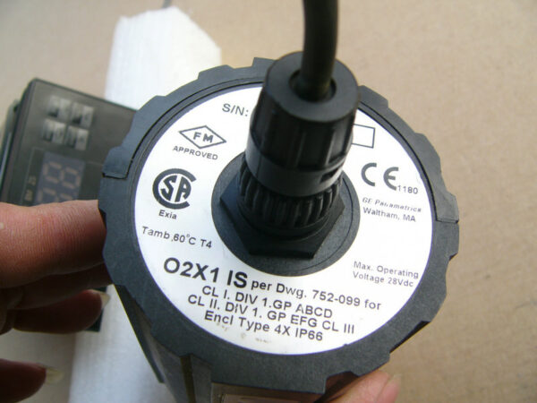 Stock, GE panametrics O2X1 transmitter, With Tsuruga 451A-49-B-5-29, Used - 图片 4