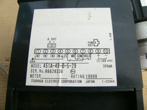 Stock, GE panametrics O2X1 transmitter, With Tsuruga 451A-49-B-5-29, Used - 图片 2