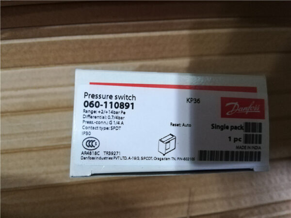 Stock, Pressure Switch, KP36, 060-110891, Danfoss, New - 图片 3