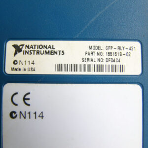 Stock, NI, cFP-RLY-421, 185151B-02, Used