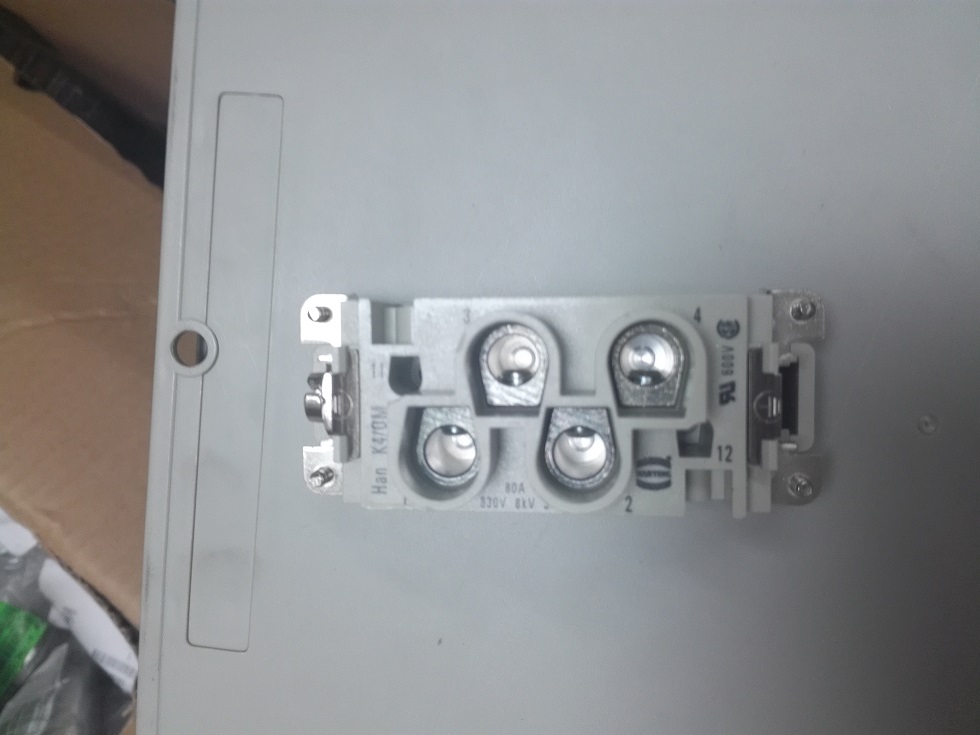 Stock, 09380062611 Harting, HAN K4/0-STI-S K4/0M, New - 图片 2