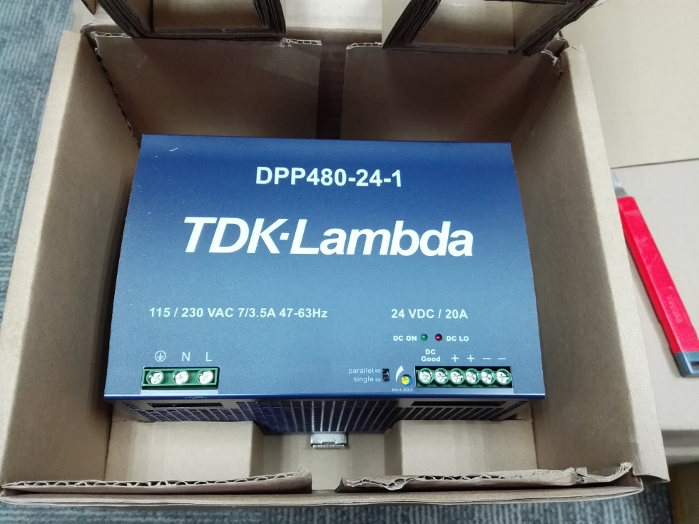 Stock, TDK-LAMBDA, DPP480-24-1, Power Supply, New