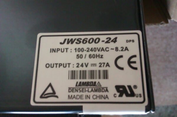 Stock, TDK-LAMBDA, JWS600-24, Power Supply, New - 图片 3