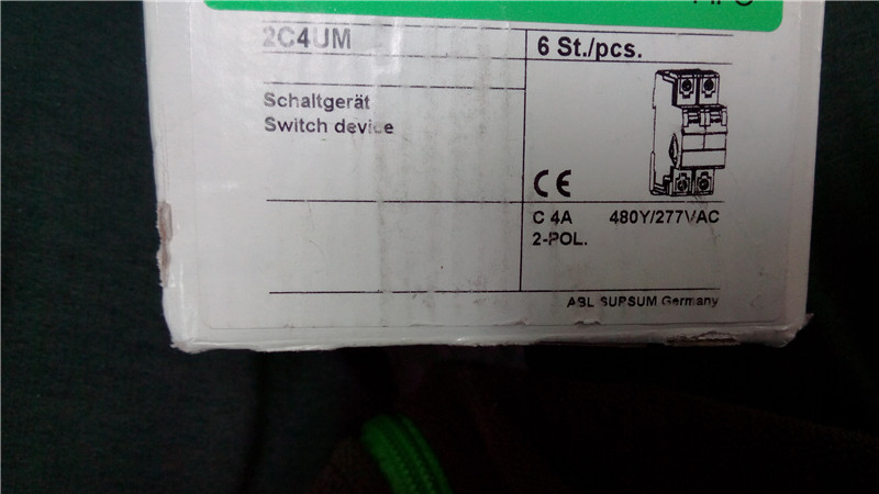 Stock, ABL SURSUM, 2C4UM, C4A, 2P, 480Y/277VAC, New - 图片 2