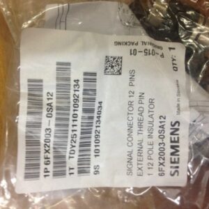Stock, Siemens Connector, 12Pin Male, 6FX2003-0SA12