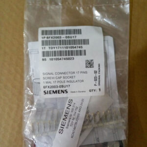Stock, Siemens Connector, M23 17Pin Female, 6FX2003-0SU17