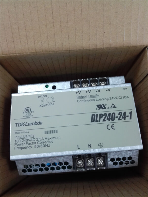 Stock, TDK-LAMBDA, Power Supply, DLP240-24-1,New