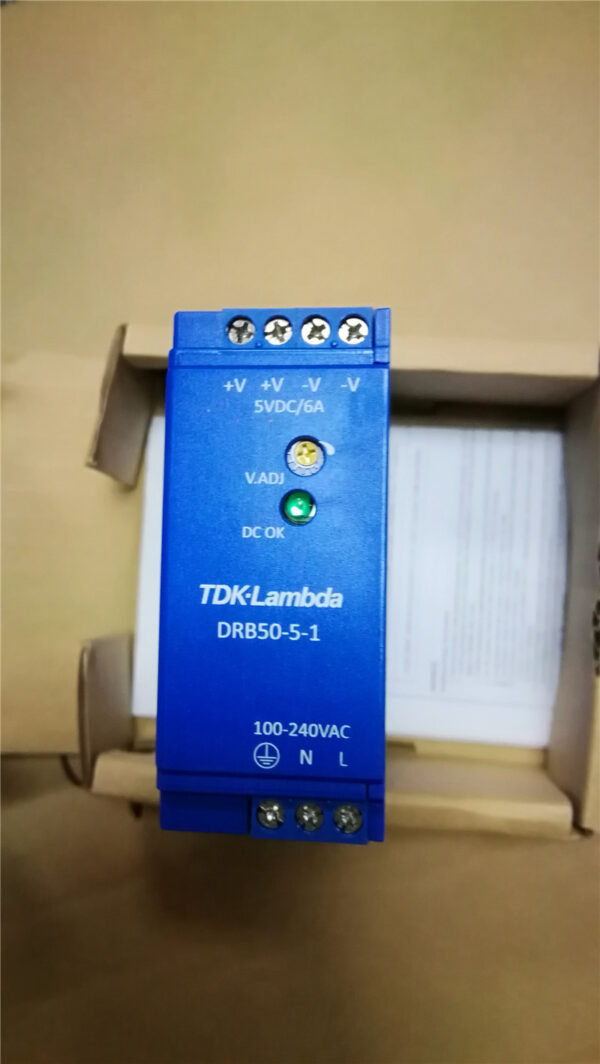 Stock, TDK-LAMBDA, Power Supply, DRB50-5-1, New