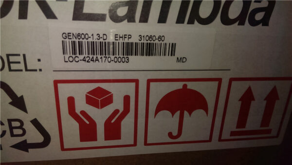 Stock, TDK-LAMBDA,GENESYS, GEN600-1.3, New