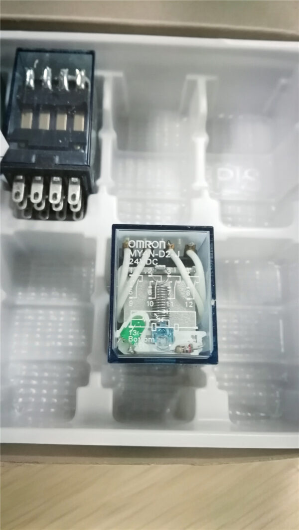Stock, Omron Relay, MY4N-D2-J, 24VDC, New