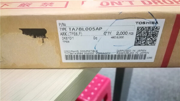 Stock, Toshiba TA78L005AP (TPE6,F), New - 图片 2