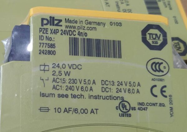 Stock, PZE X4P, Pilz 777585, New - 图片 2