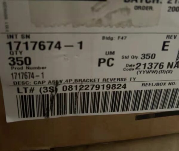 Excess Stock, TE Connector, 1717674-1 - 图片 3