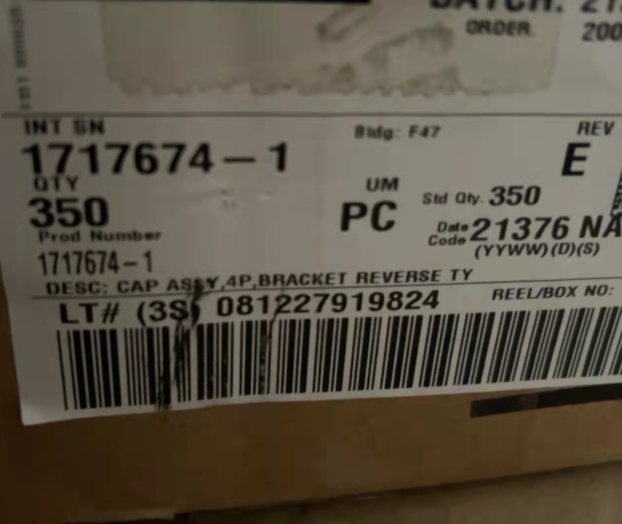Excess Stock, TE Connector, 1717674-1 - 图片 3