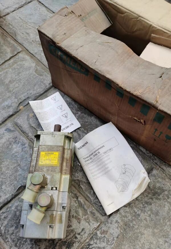Stock, Siemens Motor, 1FK6042-6AF71-1AH0, Refurbished