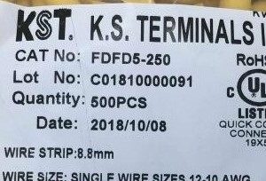 Stock, KST, FDFD5-250