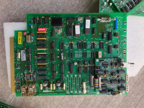 AMRAY Digital Electron Optics Control PCB 800 1201 D REV E SCHEM 800 1202 D REV ASSY 90792 D, Used