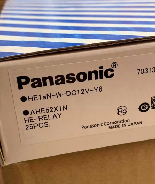 Excess Stock, Panasonic Relay, HE1AN-W-DC12V-Y6, New - 图片 4