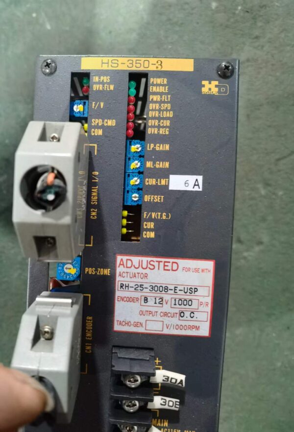 Servo Drive, HS-350-3, RH-25-3008-E-USP, Used - 图片 2