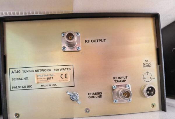 PALSTAR INC AT40 Tuning Network 500 Watts AT40 RF Network, Used - 图片 3