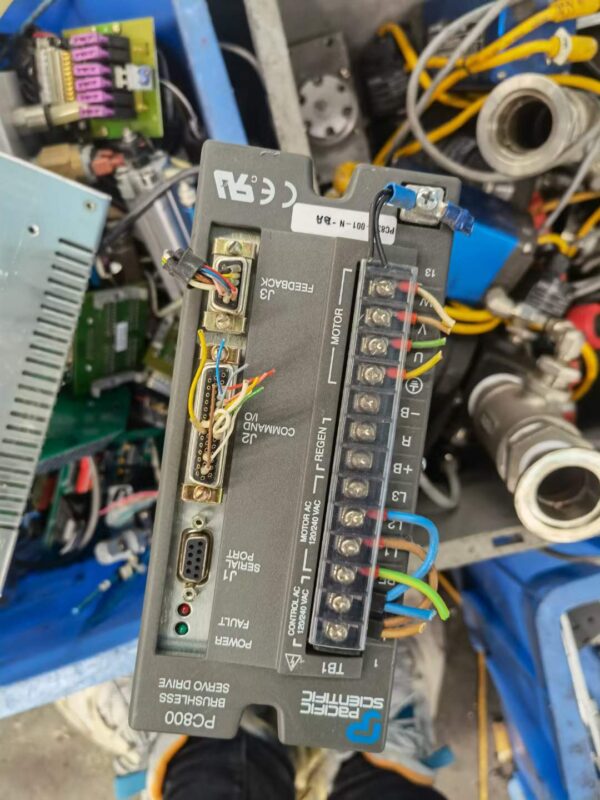 Pacific Scientific Servo Drive, PC800, PC833-001-N-BA, Used